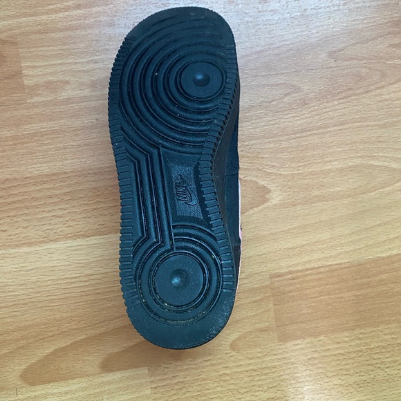 nike air force 1 black flamingo